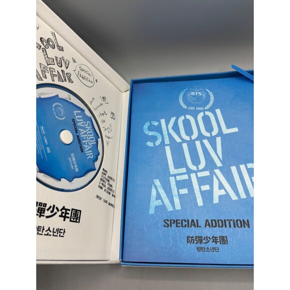 BTS Skool Luv Affair Special Addition 2nd Mini Album CD Set - Picture 2 of 4